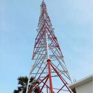 গ্যালভানাইজড স্টিল পাইপ যোগাযোগ টাওয়ার